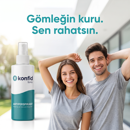 konfid® Terleme Önleyici Sprey