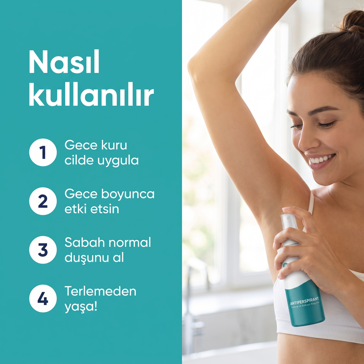 konfid® Terleme Önleyici Sprey